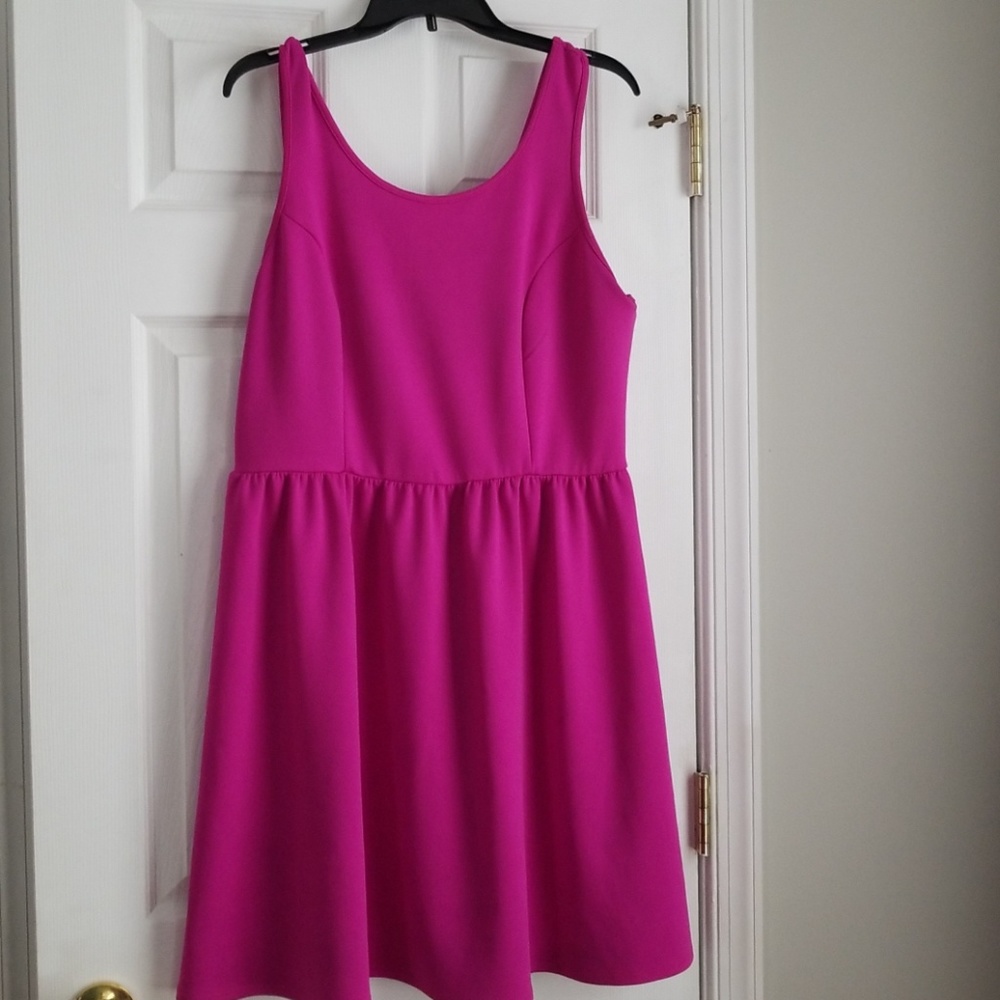 Pink Skater Dress
